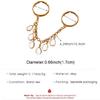 Fashionable Adjustable Rings Opening Jewelry Geometric Fringe Finger Rings Alloy Texture Suitable for Various Occasion