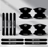 4/8pcs For Toyota Chr rav4 Yaris prius avensis Corolla Camry Car Door Handle Protector Bowl Anti Scratch Reflective Sticker