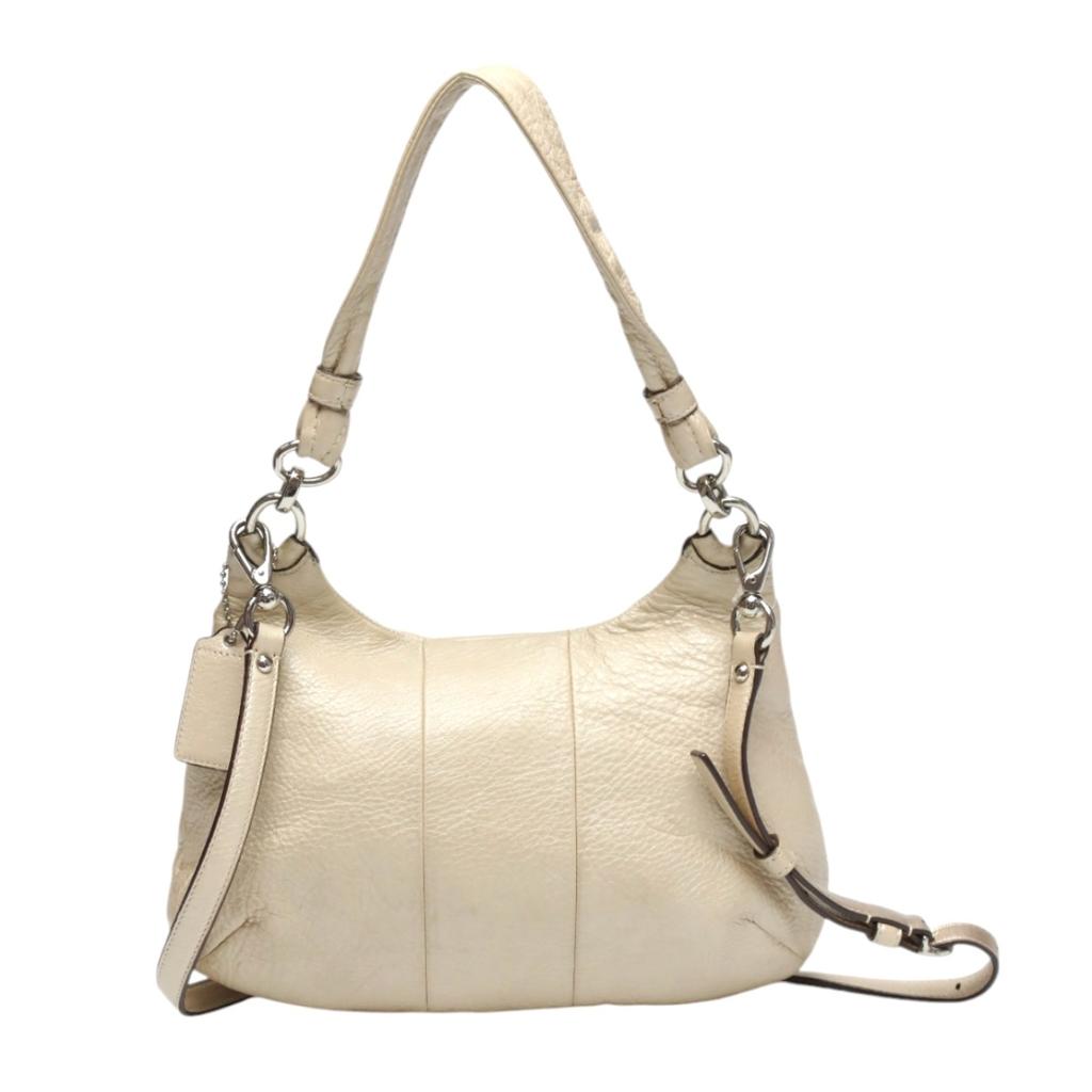 COACH Can be applied diagonally 2wayShoulder Shoulder Bag leather pink 16931 Used