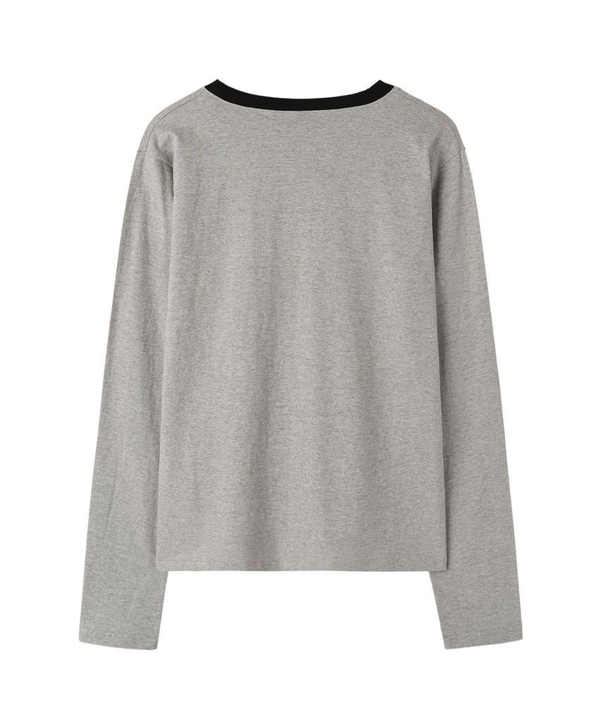 OPENYARD(OY) Cold Memory L/S Tee - Melange