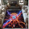 Bayern Munich Printed Flannel Area Rug Non Slip Soft Polyester Floor Carpet Indoor Decor Mat for Bedroom Living Room Sofa Game Room Home Decoration