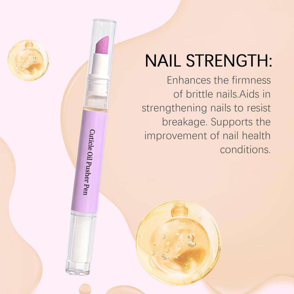 Nail cuticle care oil pen moisturizing moisturizing nail pen portable smear type hand nails evenly apply daily care products 1pcs