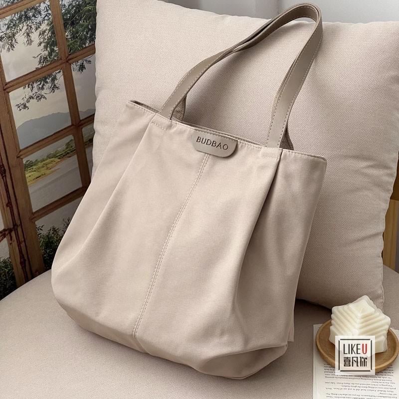 Large Capacity Canvas Tote Bags for Work Commuting Carrying Bag College Style Student Outfit Book Shoulder Bag Shopping Bag