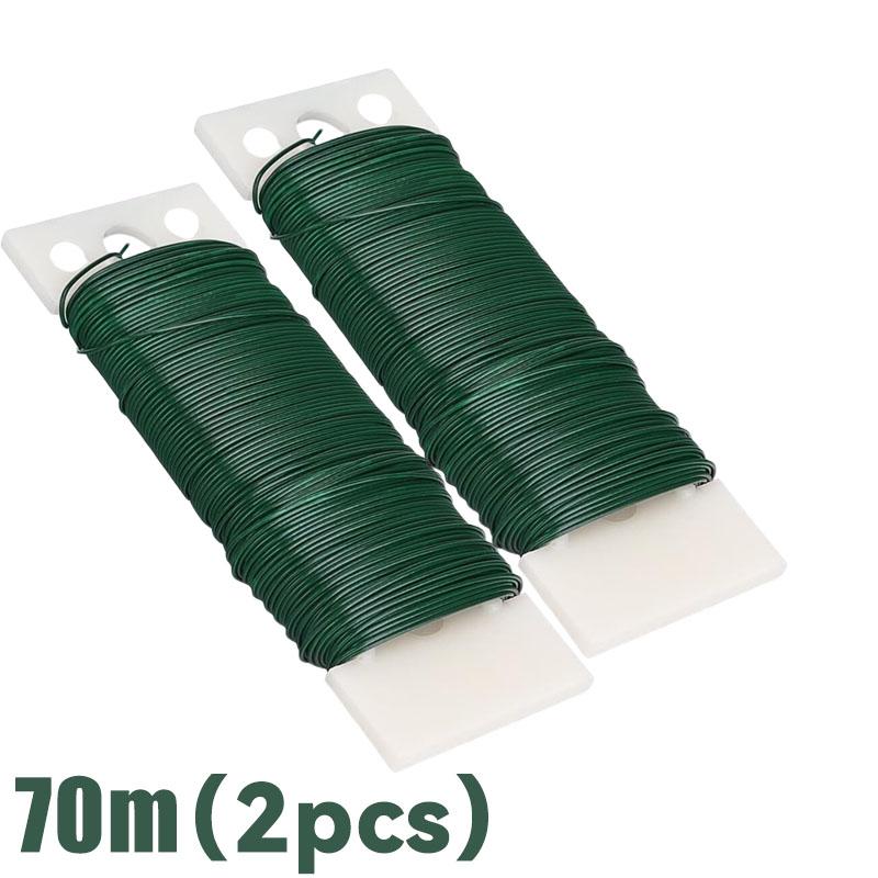 Flexible Green Floral Wire Garland Wreaths Making Tools Metal Wires DIY Crafts Floral Binding Straps Flowers Arrangements Decor