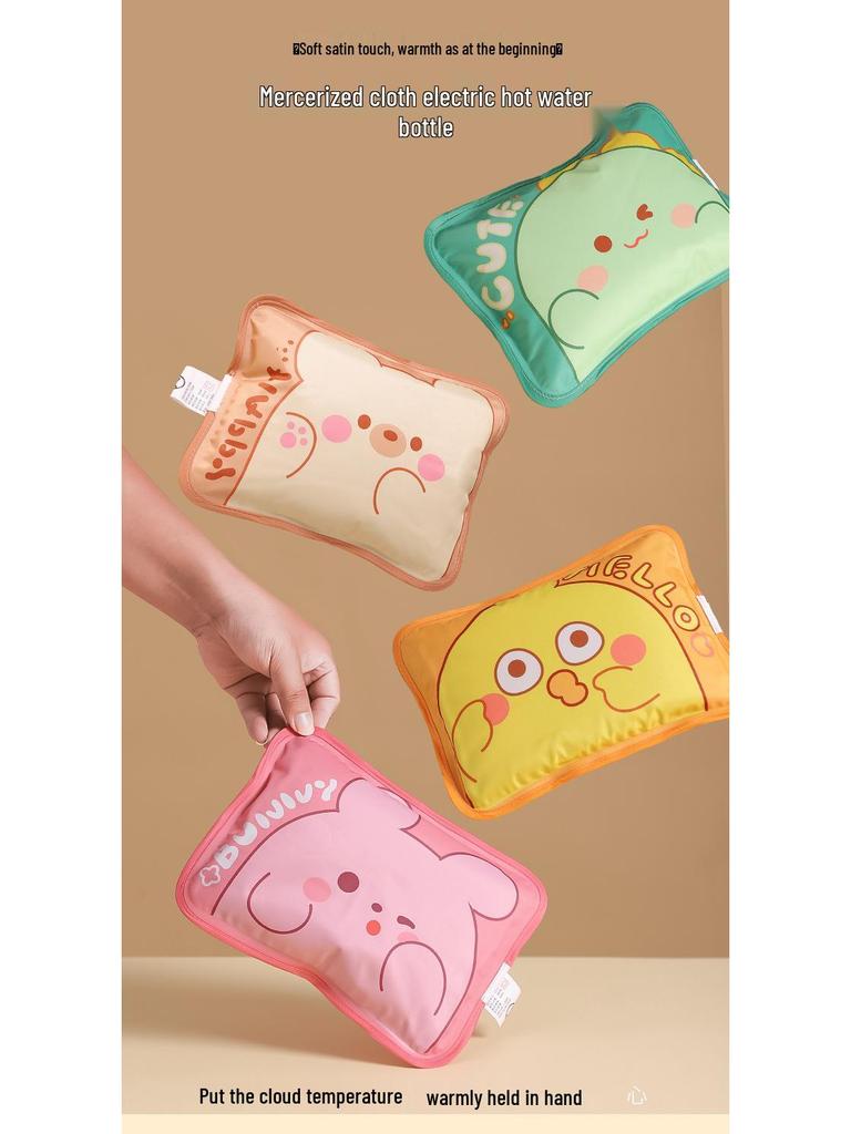 Cute Cartoon Explosion-Proof Hand Warmer Hot Water Bag - Safe and Cozy Winter Gift