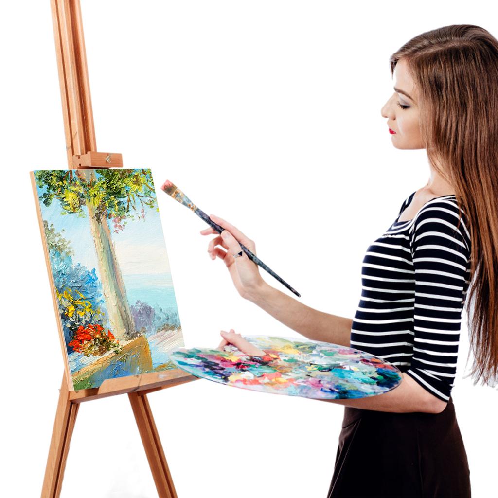 15 Pack Unfinished Wood Canvas Panels Kit 11.8x7.9 Inch Wooden Panel Boards