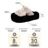 Cute Cartoon Tulip One-word Fluffy Slippers Women's Wear Autumn and Winter Fashion Casual Platform Cotton Slippers Single Shoes