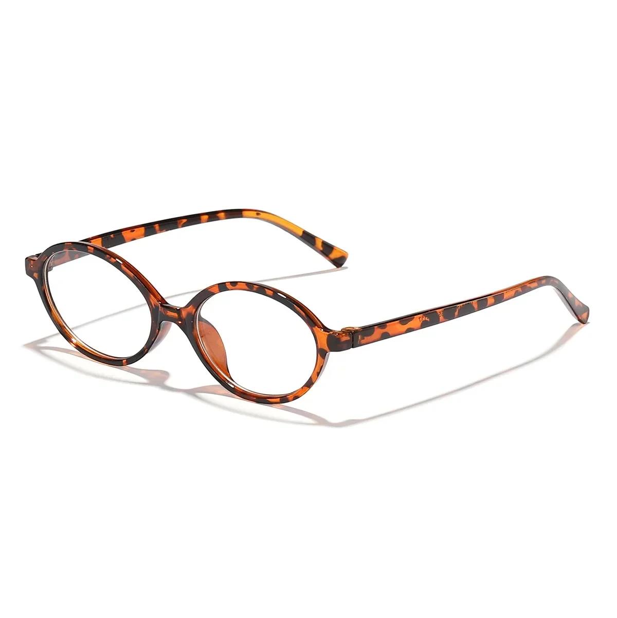 

New Oval Small Frame Sunglasses for Men Women Fashion Trend Anti-UV Ultra Light Advanced Sense Stylish Shades