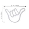 Hand Shape Finger Neon Sign Hand Gesture Neon Lamp Stylish Hand Neon Sign  Lounge