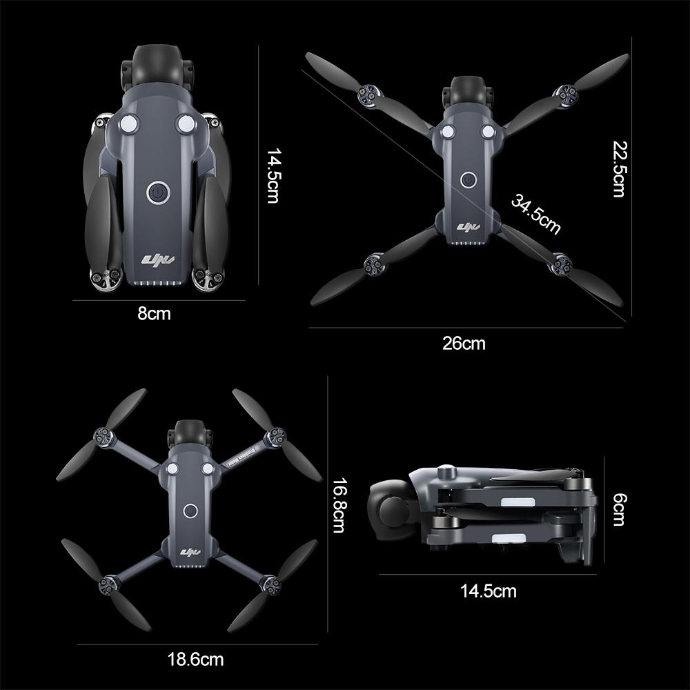2026 V156 MAX Drone 8K HD 5G WIFI GPS Screen RC Dual Camera Ntelligent Obstacle Avoidance Brushless Power Toys Drone Gift New