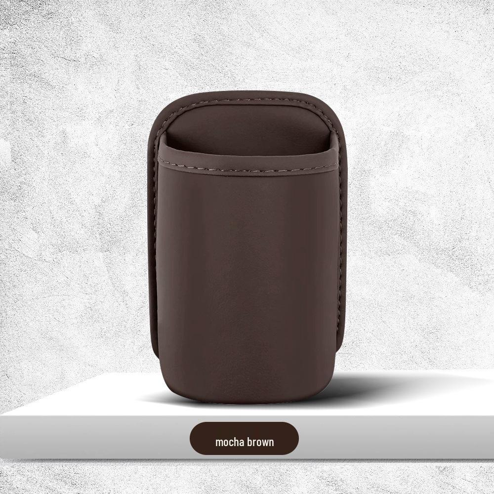 Car Door Side Storage Bag & Cup Holder with Trash Can and Phone Holder