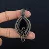 Black Onyx Jewelry, 999 Copper Wire Wrapped Pendant Handmade Gemstone Jewelry, Gifts For Wife Brand New Pendant