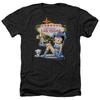 BETTY BOOP BIENVENUE LAS VEGAS T-shirt chiné pour adulte Hommes SM-3XL T-shirt Unisexe sous licence