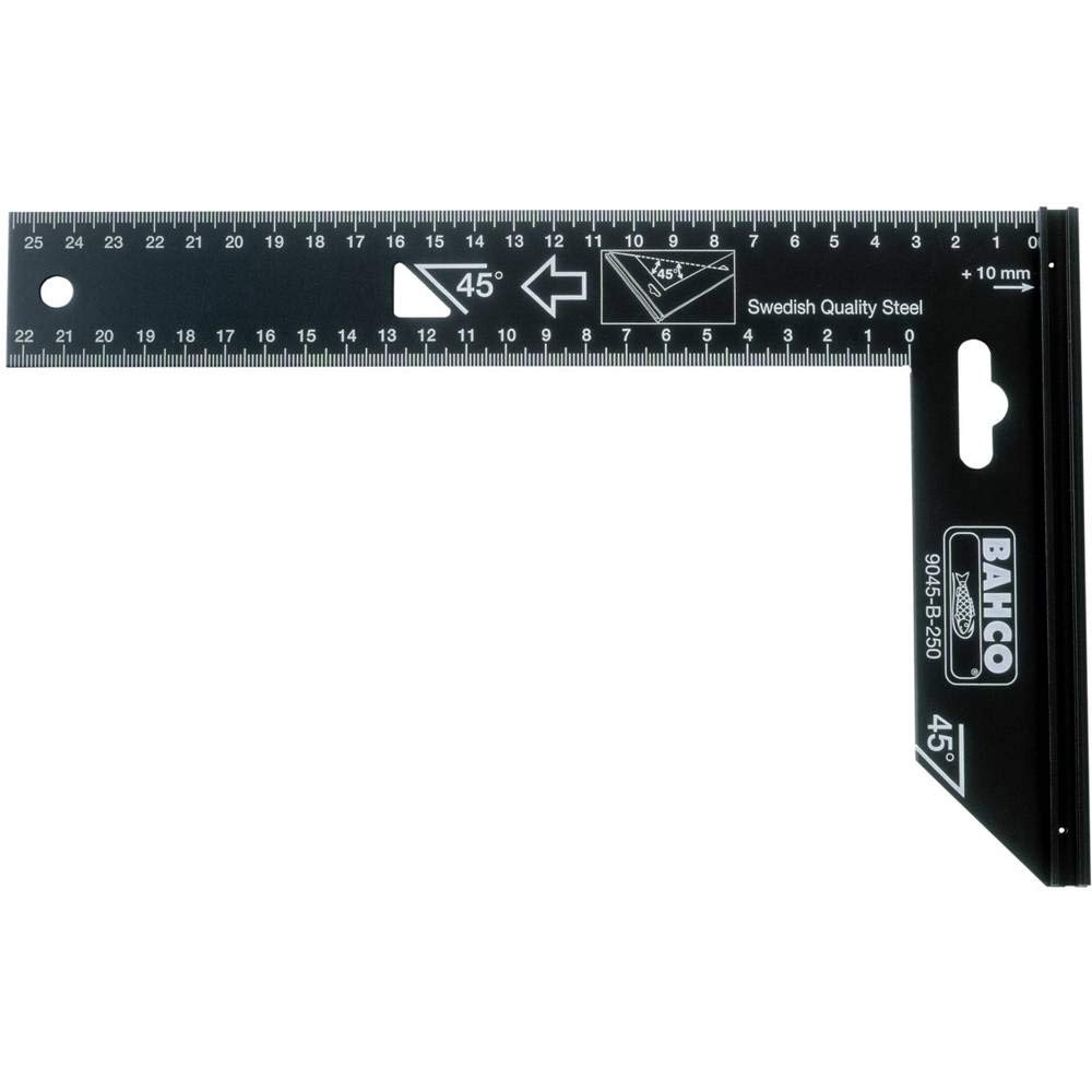 BAHCO Precision Square Rustproof Black Scoya 200×170 9045-B-200