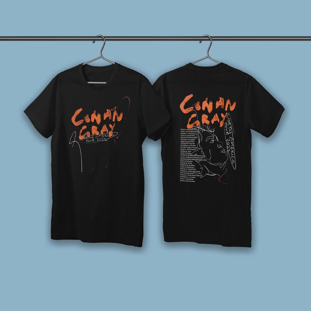 

Top conan gray shirts Unisex SHort Sleeve Full Size S5XL ZL521 Unisex T-Shirt XL