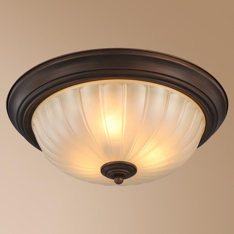Retro Round Ceiling Lamp Bedroom Light Lamp Balcony Light LED Decorative Lamp
