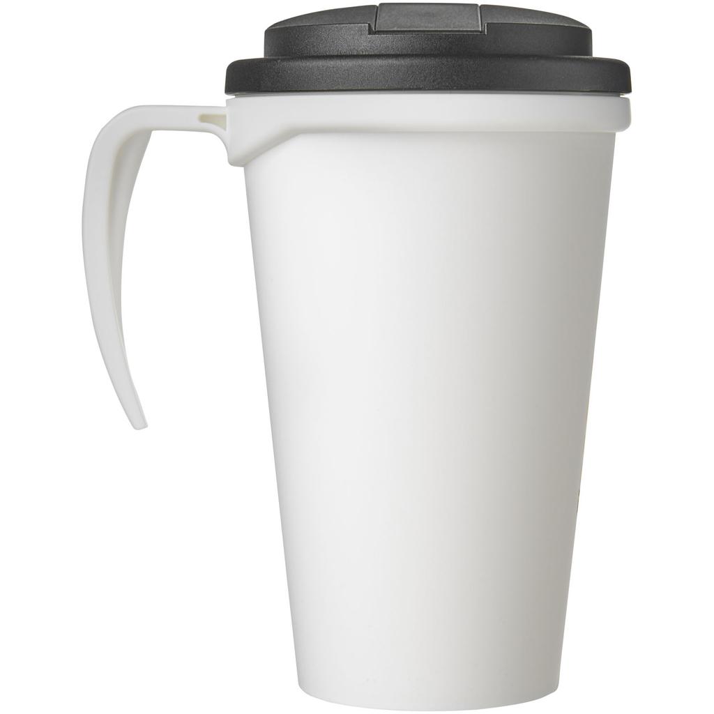Americano "Grande" 350 ml mug with spill-proof lid White