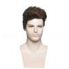 Men's Fluffy Mixed Color Short Hair