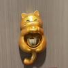 Lucky Cat Magnetic Doorbell Good Luck Animal Shaped Wind Chime Entry Reminder Bell  Bedroom