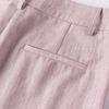 KAVON Women's Fashion Straight-Leg Slit Hem Casual Pants
