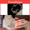 Saturn Pearl Necklace With Cz Microinlay Ushaped Pendant For Elegant Women