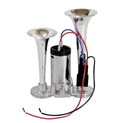 Nishihaya Air Horn Yankee Horn 12V Compatible Loud Truck/Dump Truck Horn Dolce Horn Silver (Double)