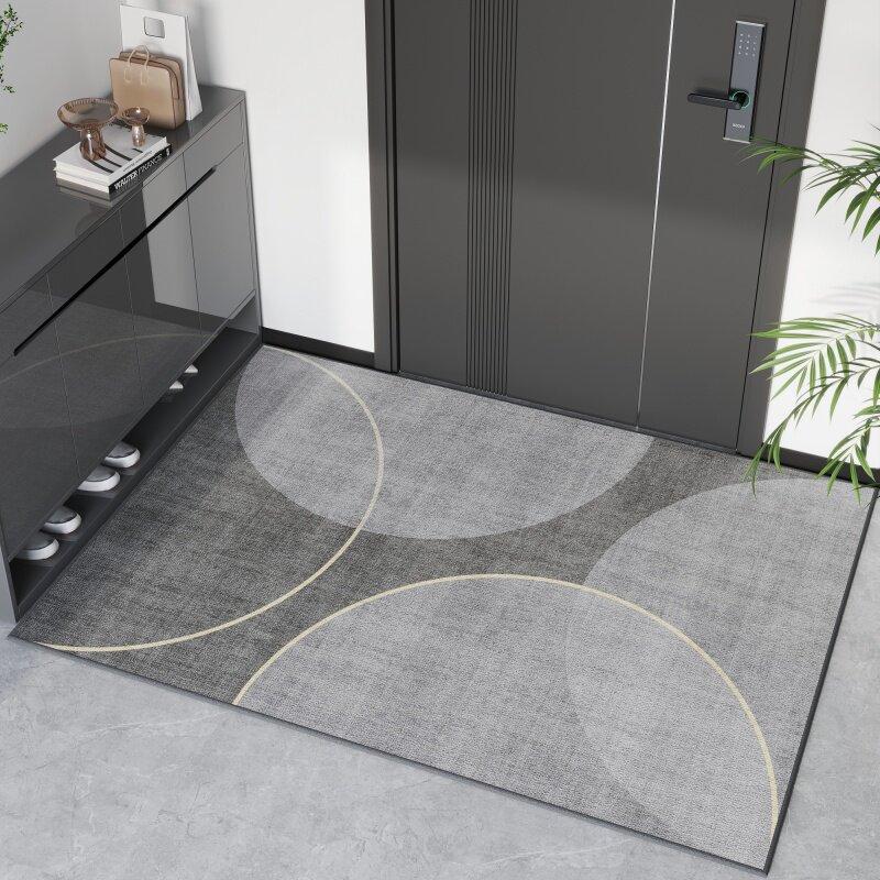 Light Luxury Door Floor Mat Entry Door Entrance Entrance Door Mat Entry NonSlip Foot Mat Crystal Velvet Floor Mat