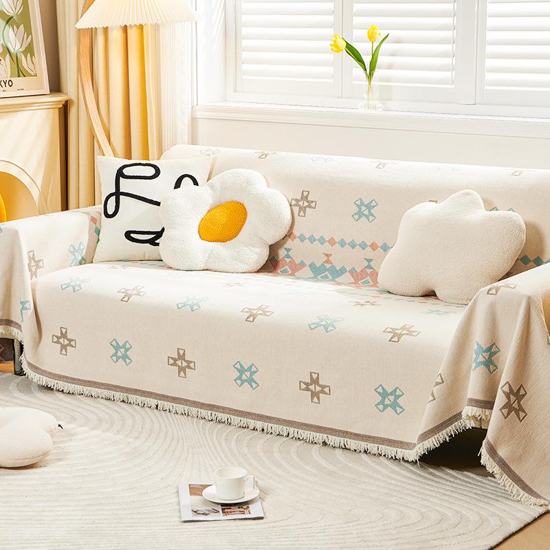 Sofa Cover Towel, Four-season Universal Anti-skiing, Nier, Anti-cat Scratch, Sofa Cover, Cloth Cover, Full Cover