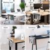 2Pcs Einstellbare Schreibtisch Seite Laptop Montieren Lagerung Organizer Starke Last-lager Metall Hängen