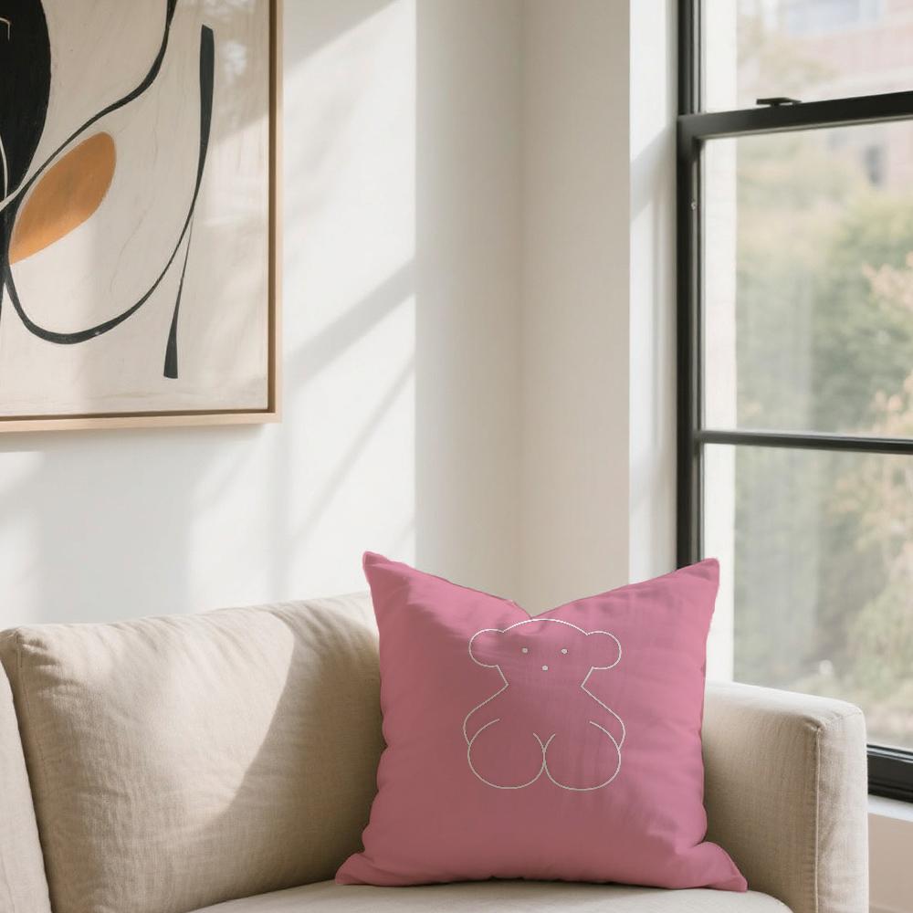 Fashion T-TOUS-ES B-Bear-ES cushion cover For Sofa Car Office Cafe Soft And Comfortable Double-Sided Printing Pillow Cover