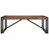 VidaXL Coffee Table Multicoloured 100x100x35 Cm Solid Reclaimed Wood, Side Table, Living Room Table, Accent Table, End Table 4016668