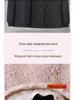 Men's Fleece-Lined Lambswool Coat - Warm, Loose-Fit Winter Jacket for Middle-Aged & Elderly