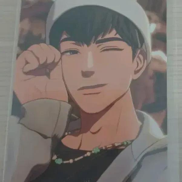 

Синий Kakurembo Tower Record Невыпущенная фотокарточка Хамин