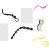 Chain Sexy Beads Orgasm Vagina Plug Play Pull Ring Ball Jelly Anal Tool Unisex