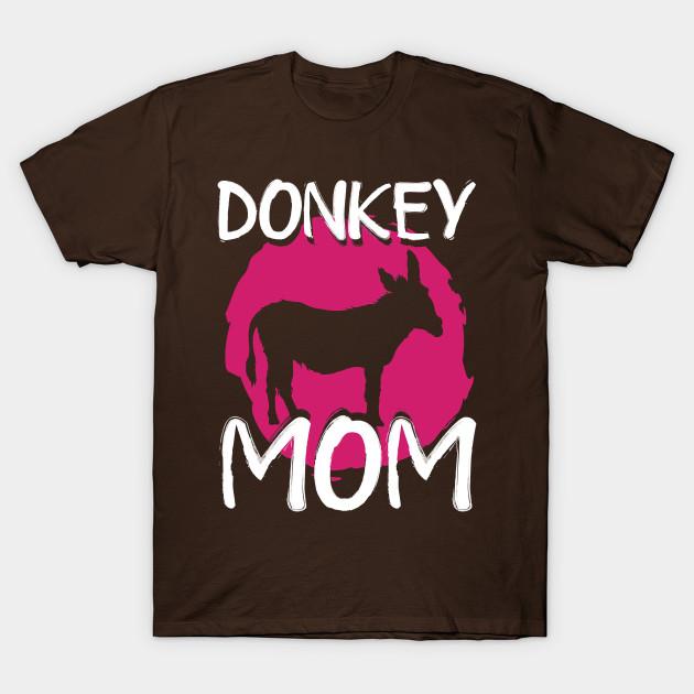 Buy Men Premium Cotton Harajuku T Shirt Donkey Farm Animal Mom Donkey