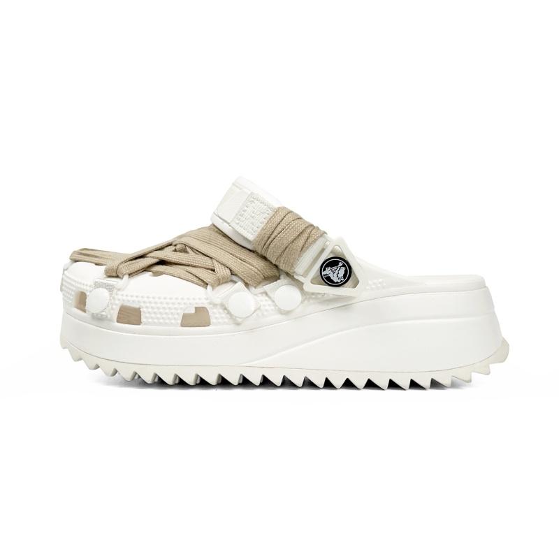 

Crocs Hiker Clog Ремни Модные и Универсальные Классические Туфли с Отверстиями Унисекс Белые 39-40 белый