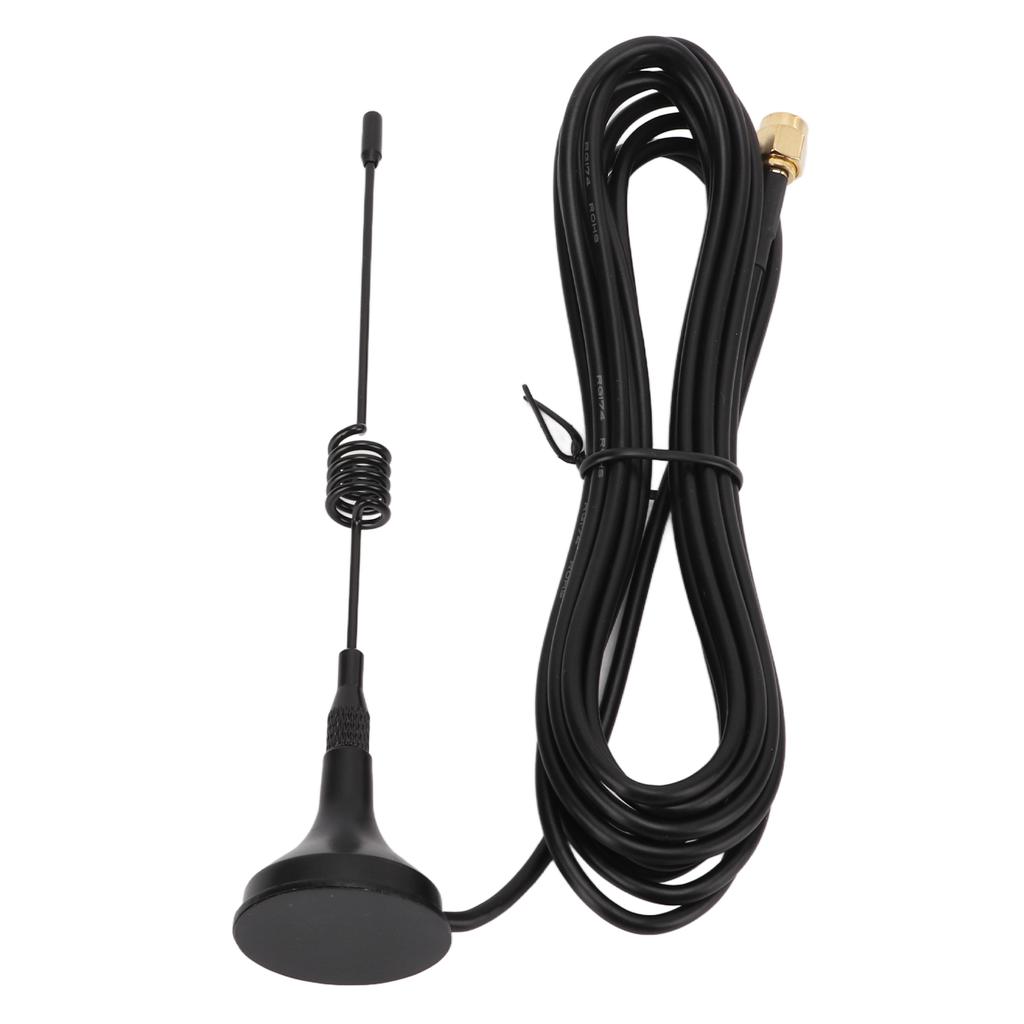 Radio Antenna 5DBI 423‑443mhz Omnidirectional High Gain with Magnetic Base for LORA Module Security Alarm Smart Home