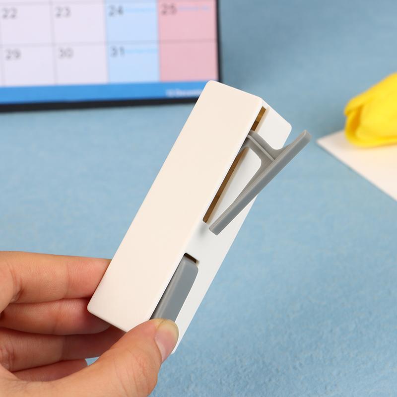 Automatischer Zahnseide-Aufbewahrungsbox Zahnseide-Spender Wiederverwendbarer Zahnseide-Spender Zahnseide-Organizer-Etui Reinigung Mundpflege