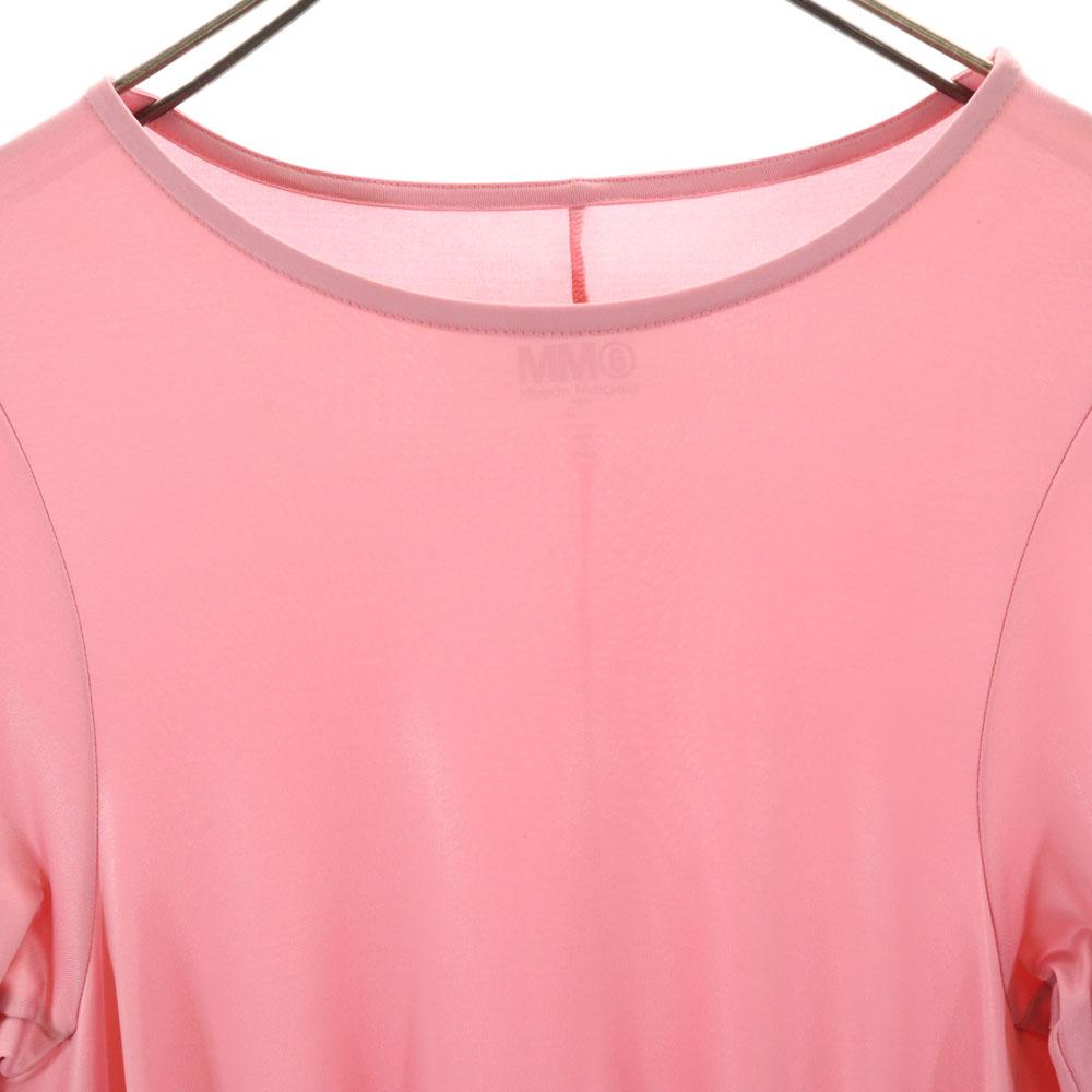 MM6 vyrobeno v Itálii Dlouhý rukáv Dlouhé šaty S růžové Maison Margiela Dámské Použité