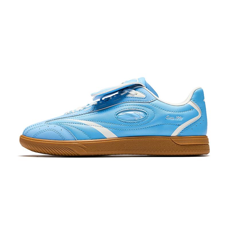 Anta Gai Gai Plus Trendy Casual Durable Lightweight Low-Top Skate Shoes Kids sneaker Light-Blue Ivory-White 922638010-8 35.5