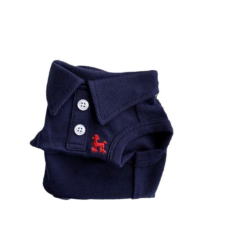 Pet Breathable Polo T-Shirt Vest Small Dogs Cats Lightweight Cotton Blend Outfit