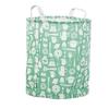 Nordic Style Fabric Laundry Basket - Simple, Durable, and Stylish Clothes Hamper for Bathroom or Home Storage.