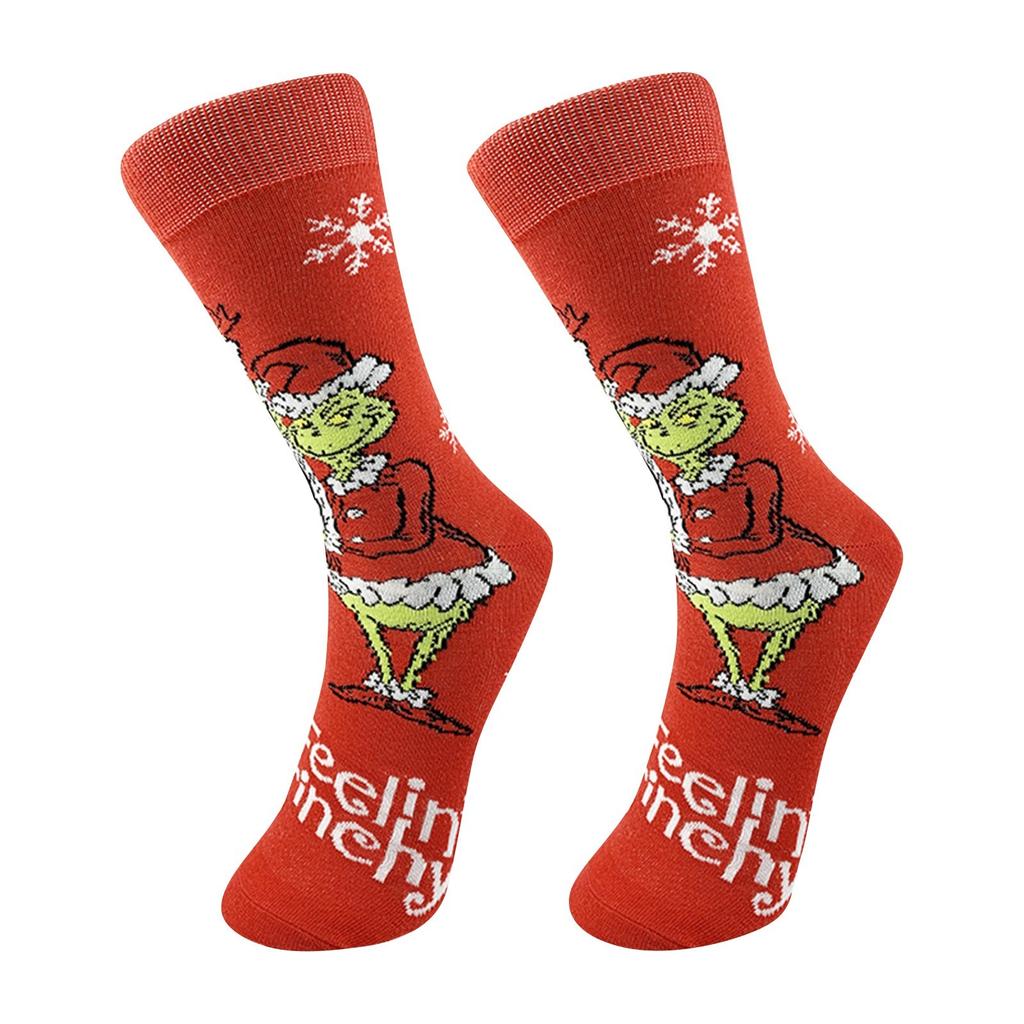 Neutral Christmas Socks Socks Elk Stockings Gift