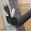 1Pc 1M Floor Cable Protectors PVC Cable Protectors Self-adhesive Cable Protectors Cable Hiding Covers Flexible Wire Duct