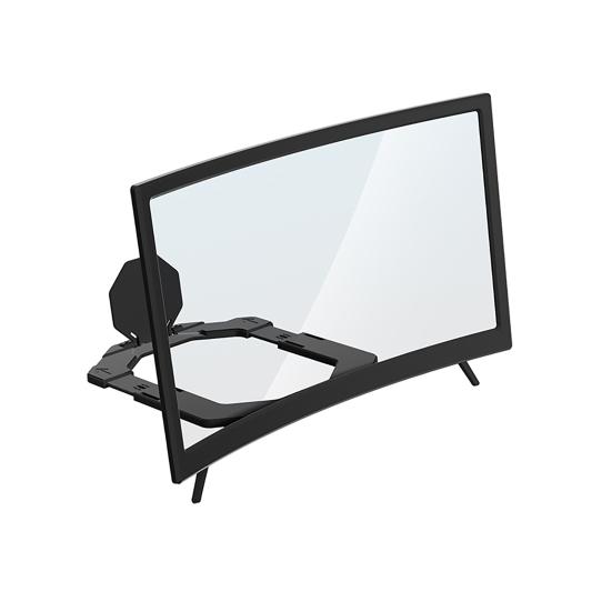 Curved Screen Magnifier Phone Holder Stand for Mobile Devices Movie Distance Viewer Portable Anti-Slip Bracket