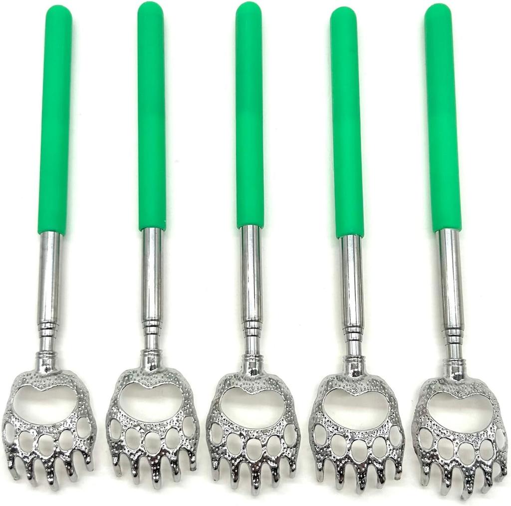 Bear Claw Shaped Extendable Metal Retractable Telescopic Handle Back Scratcher Stocking Stuffers for Men Women Back Massager