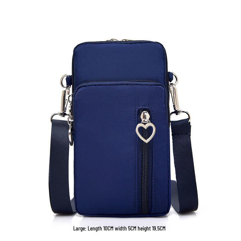 Geantă de umăr crossbody pentru femei în stil coreean - Mini portofel vertical tip plic pentru monede