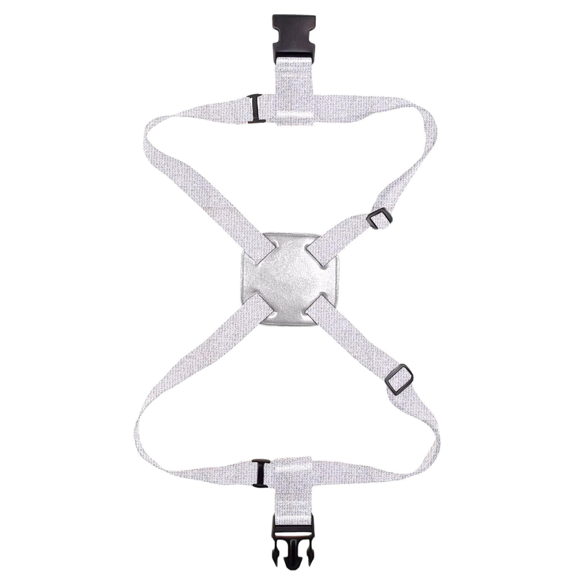 

Багажные перекрестные ремни - Защитный трос для дорожного ящика и арматура для крепления серебряный