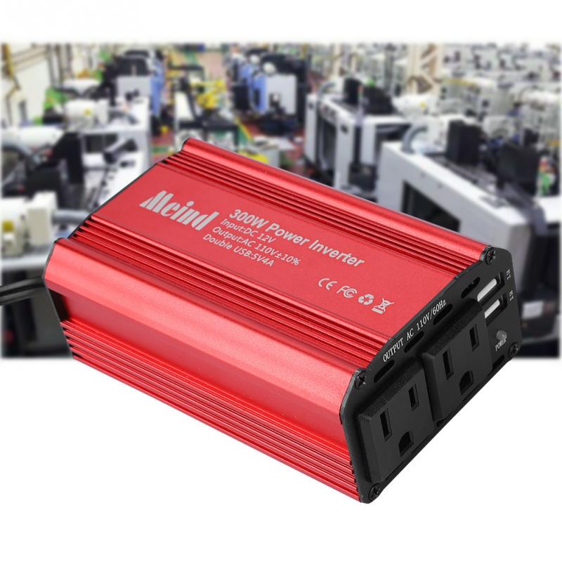 Buy 300W Multilevel Protections Power Inverter DC12V To AC110V Dual