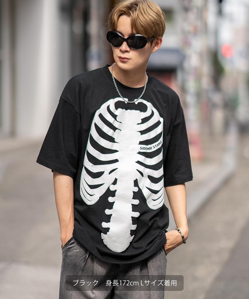 [IMPROVES] [SIDEWAYSTANCE] Foam Bone Short Sleeve T-Shirt